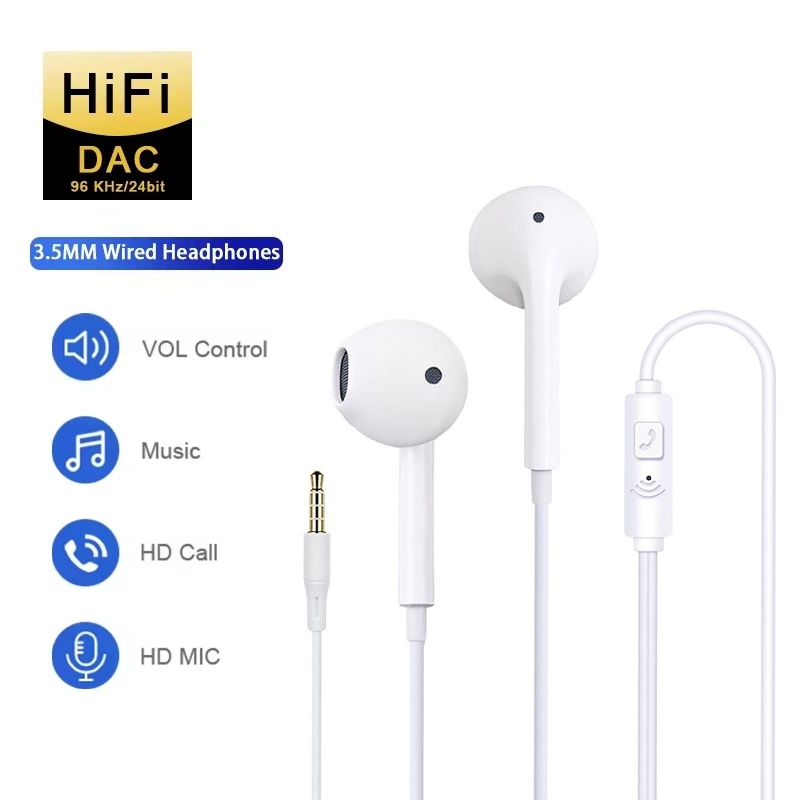 Running Gear Headphones - 3.5 ミリメートルインイヤーイヤホンスマートフォン PC コンピュータタブレットランニングフィットネス音楽機器オーディオ機器ゲームスポーツランニングヘッドセットキット