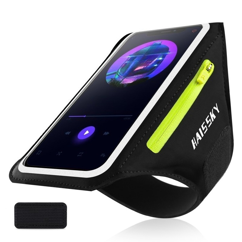 Running Gear Phone - ハイスキージッパーランニングバッグ iPhone 17 16 5 14