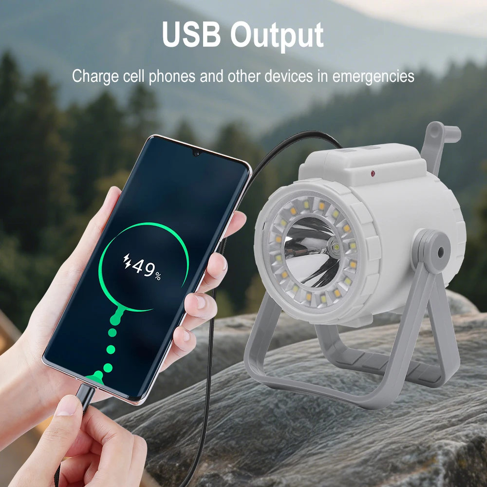 BORUiT 手回し式LEDキャンプランタン Type-C充 - Running Gear Of The Year のレビューと価格