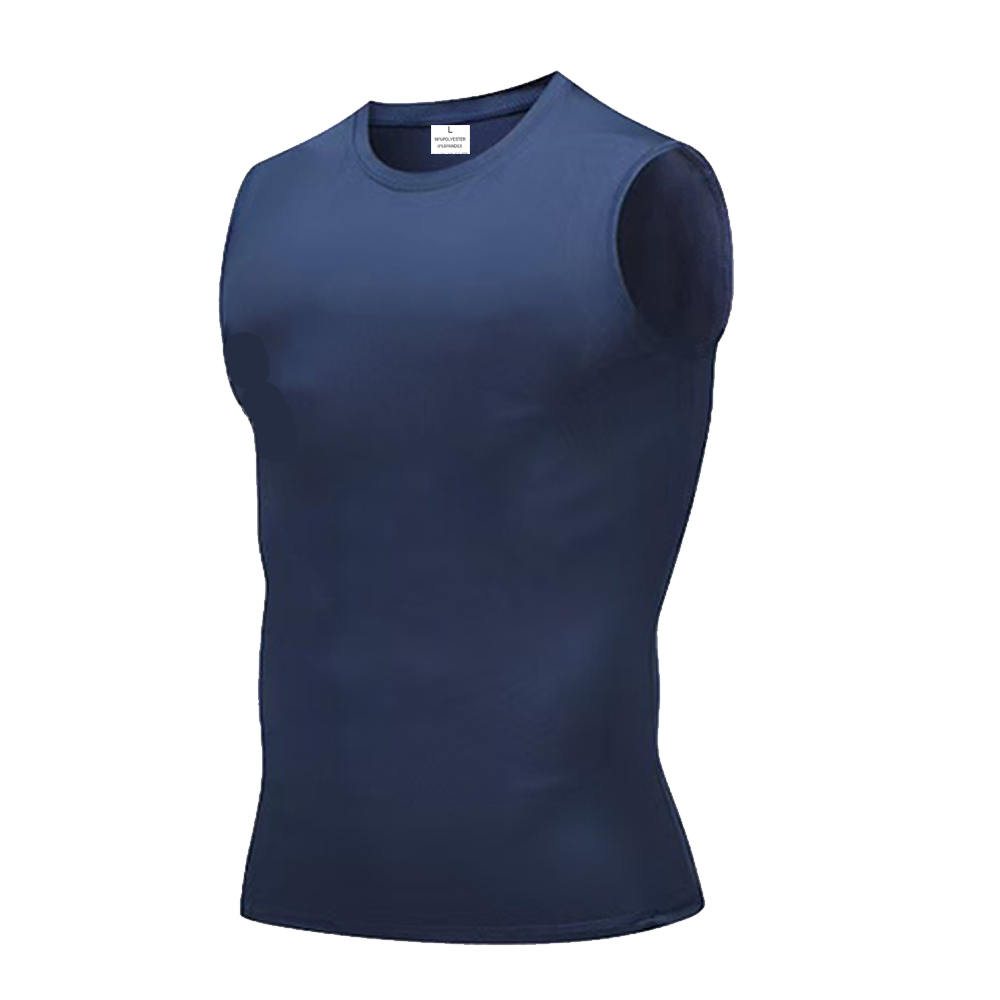 男性ソリッドカラークイックドライノースリーブトップファッショ - Running Gears のレビューと価格