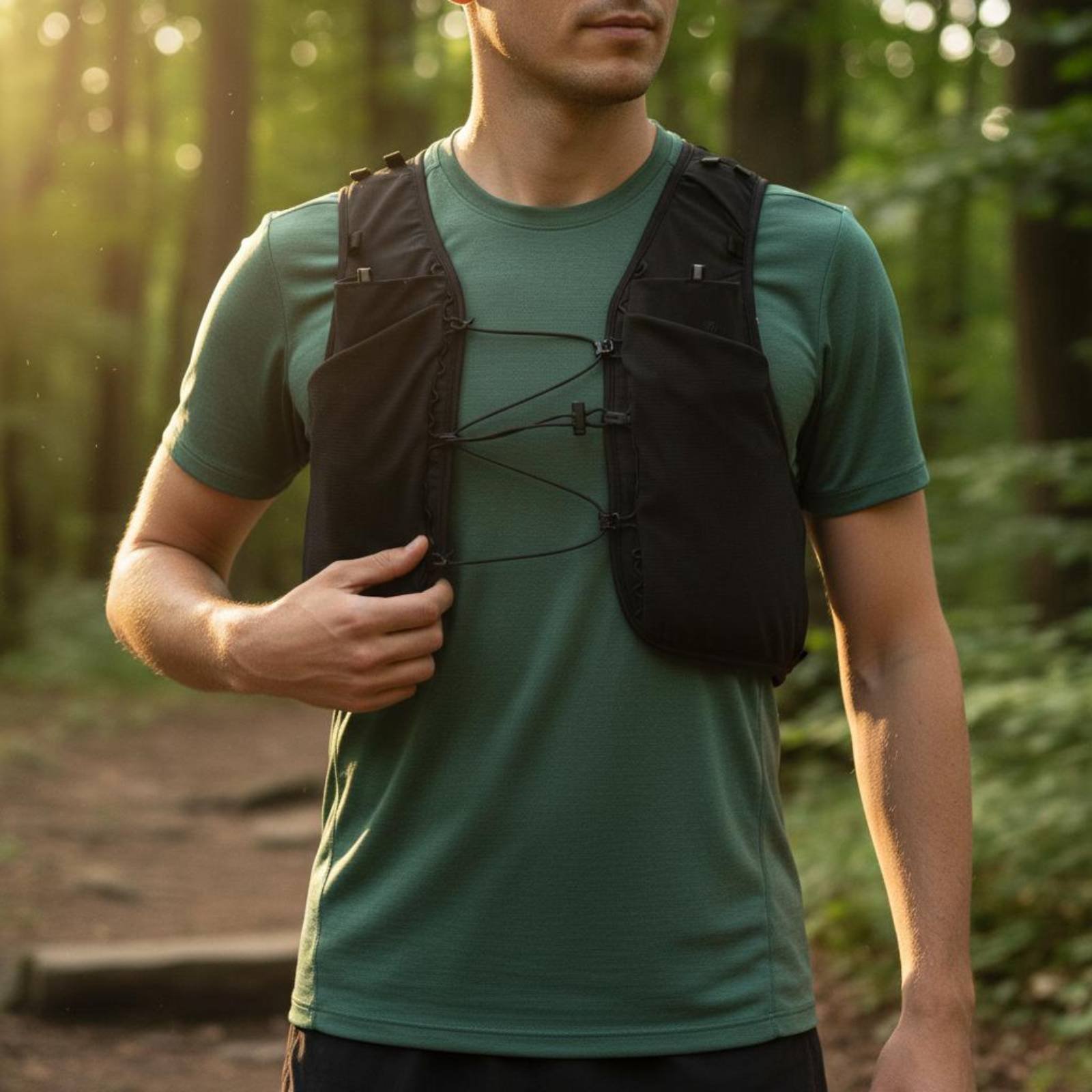 薄型速乾ランニングベスト 軽量通気性トレイルバックパックベス - Running Gear Quick Dry のレビューと価格