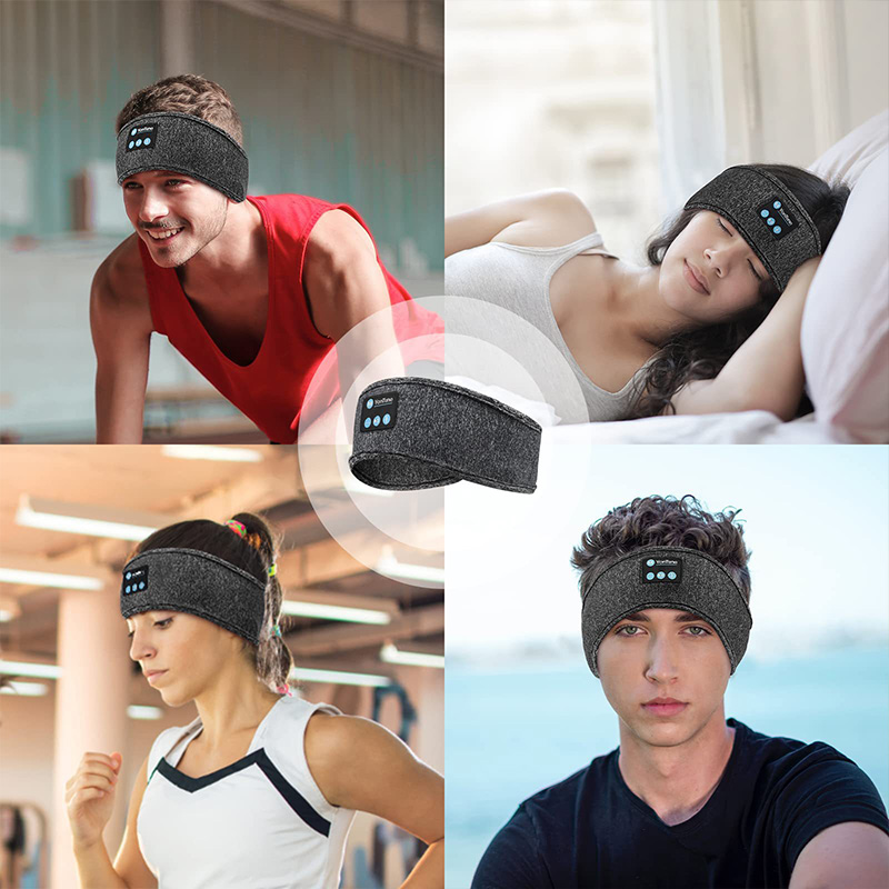 Bluetooth ヘッドバンド ヘッドフォン ワイヤレス音 - Running Gear Headband のレビューと価格