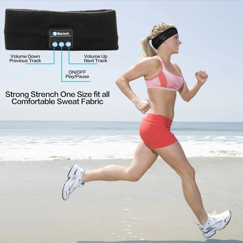 ワイヤレス Bluetooth イヤホン睡眠ランニングヘッド - Running Gear Headband のレビューと価格