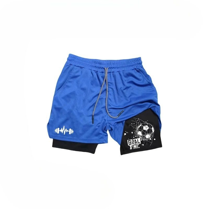 通気性のある伸縮性のあるメンズ夏用速乾性二層アスレチックショ - Running Gear Quick Dry のレビューと価格