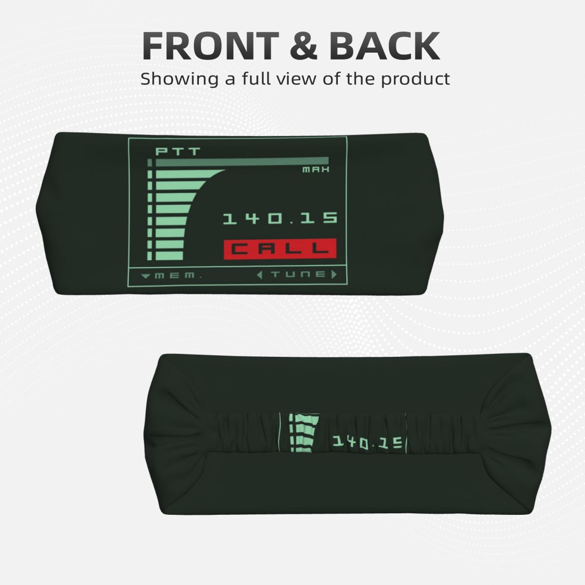 コジマのMGSをイメージしたメタルギアソリッドコーデックスク - Running Gear Headband のレビューと価格
