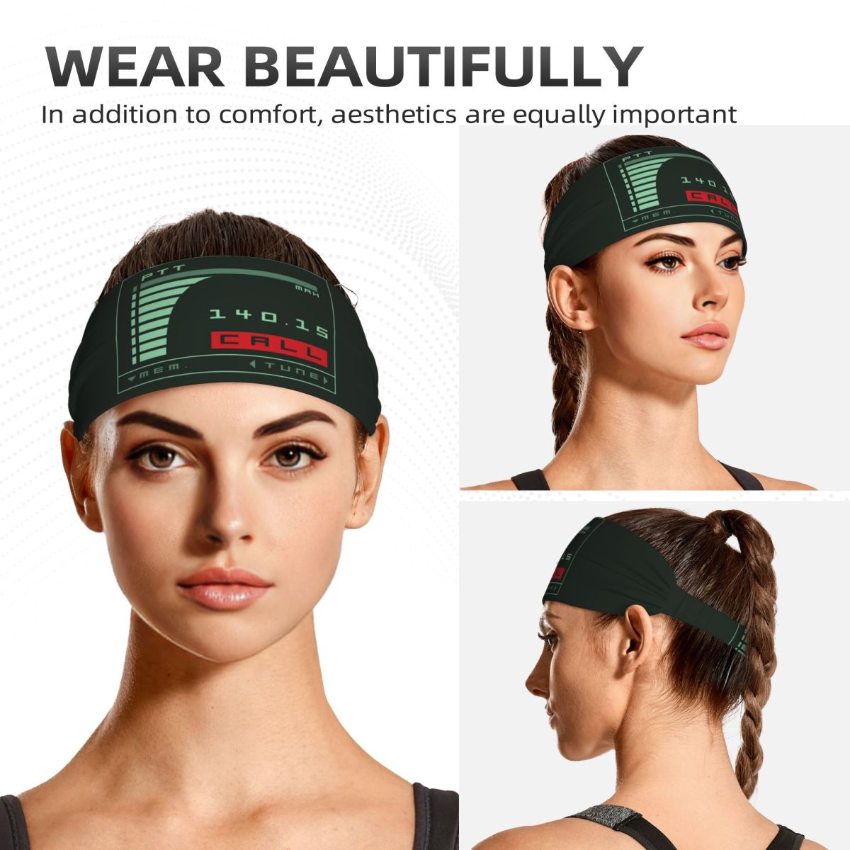 コジマのMGSをイメージしたメタルギアソリッドコーデックスク - Running Gear Headband のレビューと価格