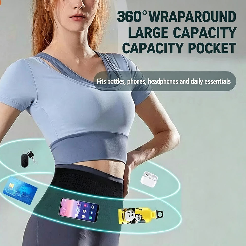 ランニングウエストバッグ、高弾性携帯電話ポーチ、多機能アウト - Running Gear Kit のレビューと価格
