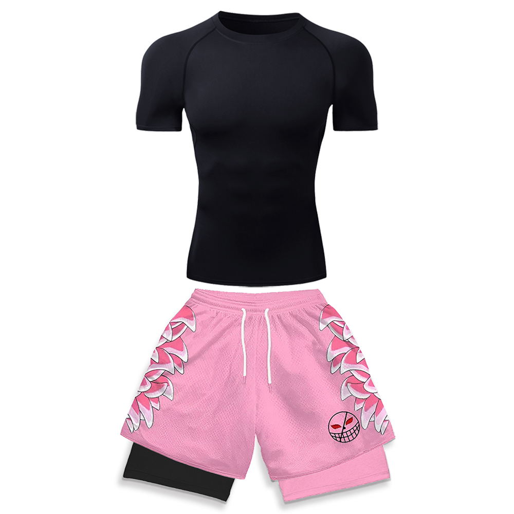 高弾性ワークアウトウェア男性用ホワイトコンプレッションTシャ - Running Gears のレビューと価格