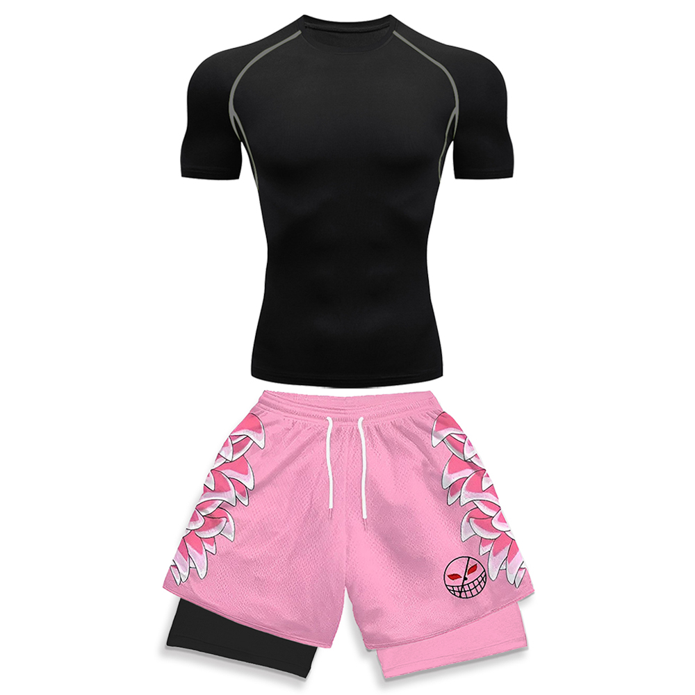 高弾性ワークアウトウェア男性用ホワイトコンプレッションTシャ - Running Gears のレビューと価格