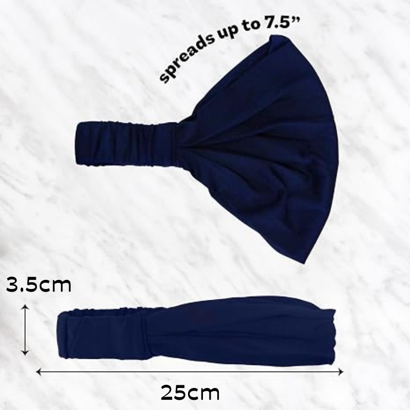 女性用ソフトワイドノンスリップヘッドバンド、伸縮性のあるヘア - Running Gear Headband のレビューと価格