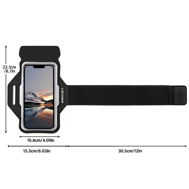 HAISSKY 超薄型ランニングバッグ スポーツアームバンド - Running Gear Phone のレビューと価格