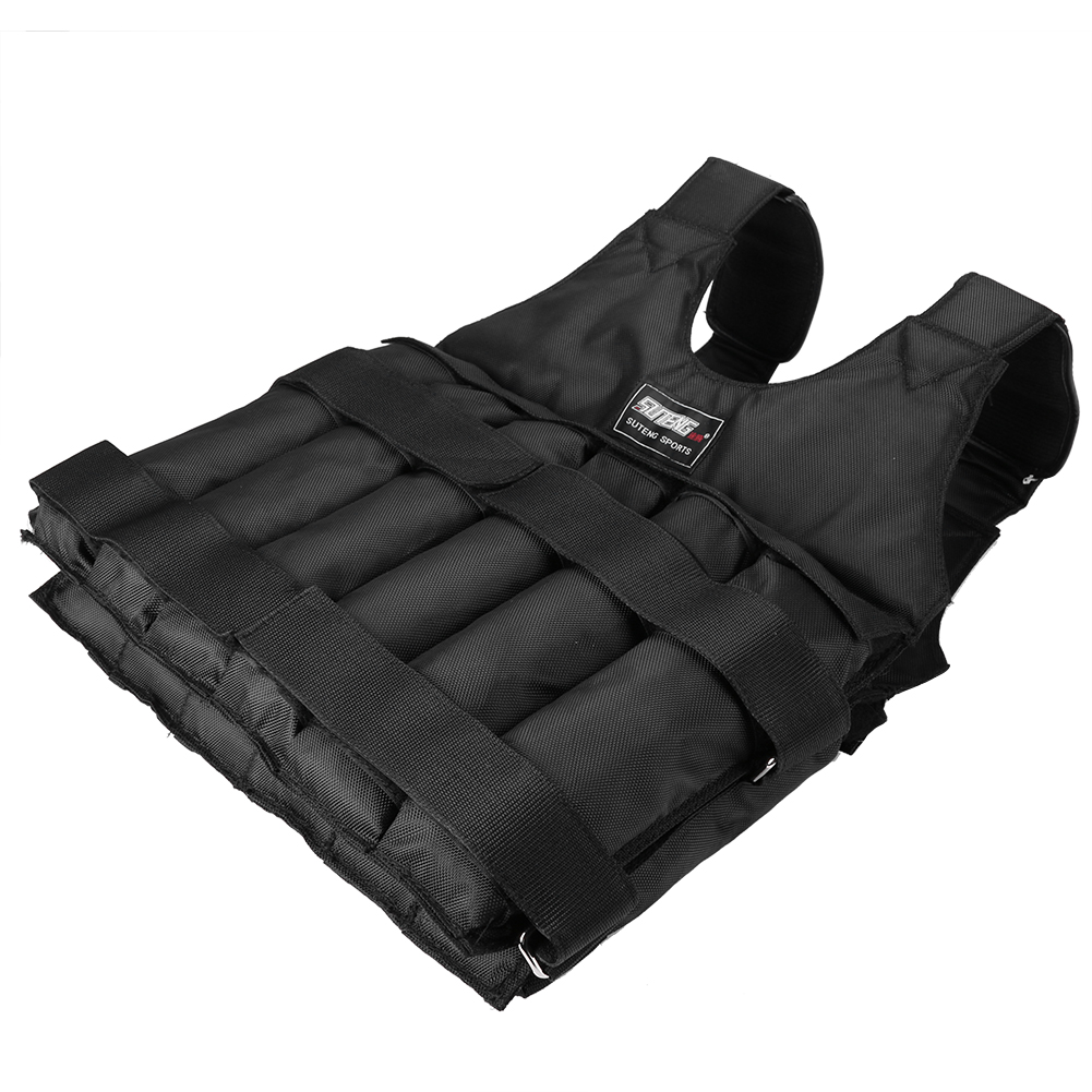 1 - 110LBS 調節可能な加重ベストランニングローディ - Running Gears のレビューと価格
